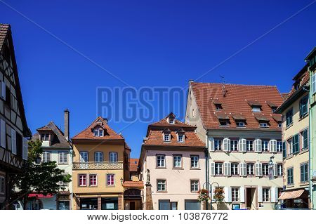 Typical Traditional Alsacien City House