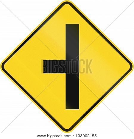 Intersection Ahead In Canada