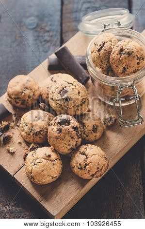 Mini Chocolate Chip Cookies