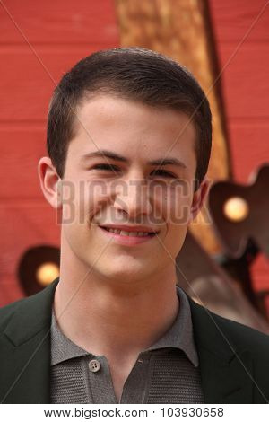 LOS ANGELES - OCT 4:  Dylan Minnette at the 