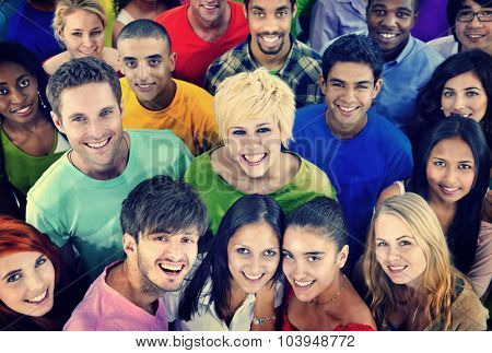 Diverse People Friends Community Concept
