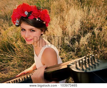 Girl Playing