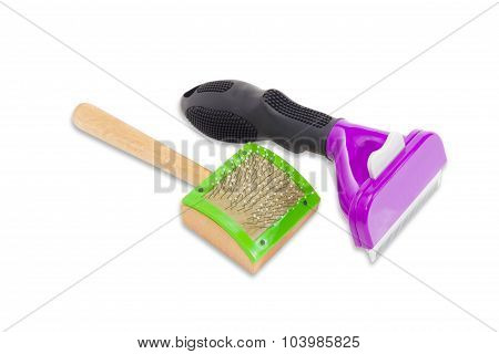 Combs For Grooming Of The Cats Hair