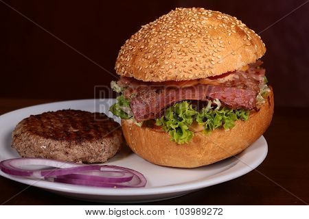 Burger And Cutlet