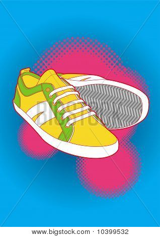 Sneakers illustration