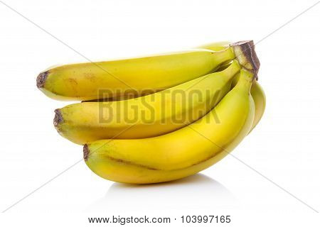 Bananas Isolated On White Background