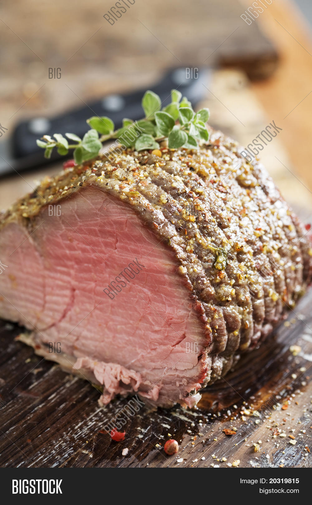 Juicy Rare Roast Beef Image & Photo (Free Trial) Bigstock