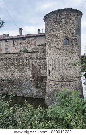 Lisignano (Piacenza Emilia Romagna Italy): the historic castle near Agazzano