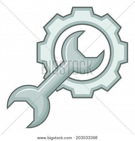 Service tool icon. Cartoon illustration of service tool vector icon for web