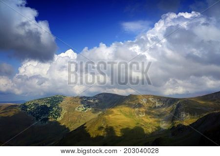 Alpine landscape in Tarcu Mountains, Carpathians, Romania, Europe
