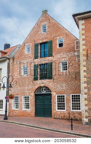 Amtsgericht Building In The Historical Center Of Jever