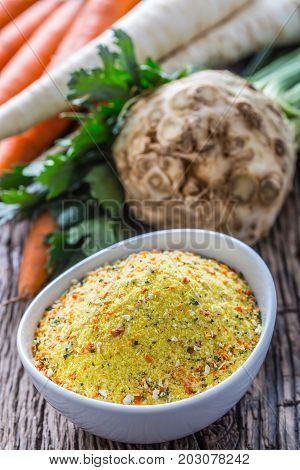 Vegeta Seasoning Spices Condiment With Dehydrated Carrot Parsley Celery Parsnips And Salt With Or Wi