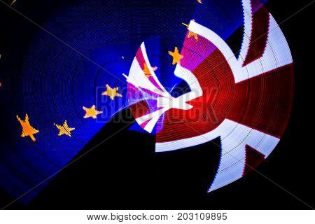 Uk And Eu Flags
