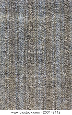 Fragment of Unique Linen Belarussian National Belt Made of Plenty of Colorful Threads with Decoration an Ornament. 