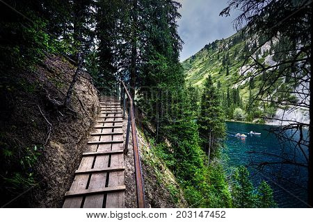 Beautiful Mountain Lake