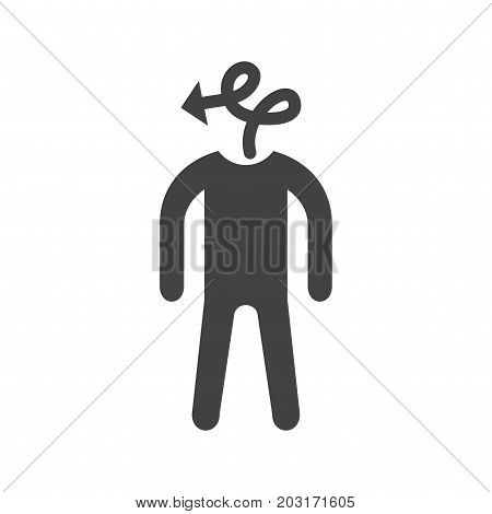 Person, office, indirect icon vector image. Can also be used for Personality Traits. Suitable for mobile apps, web apps and print media.