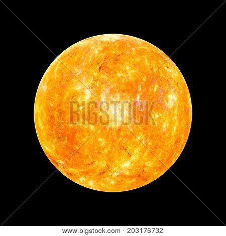 Yellow star high resolution texture computer generated abstract background isolated 3D rendering
