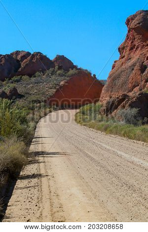 The Long Dusty Road To The Red Mountains Of Calitzdorp