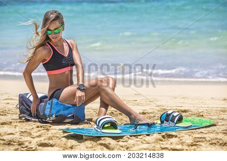 A Young, Innocent Sporty Blonde