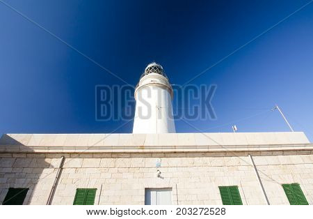 Lighthouse On Cap De Formentor On Island Majorca, Balaeric Islands, Spain.