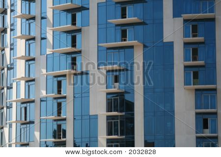 Dettaglio di un nuovo edificio