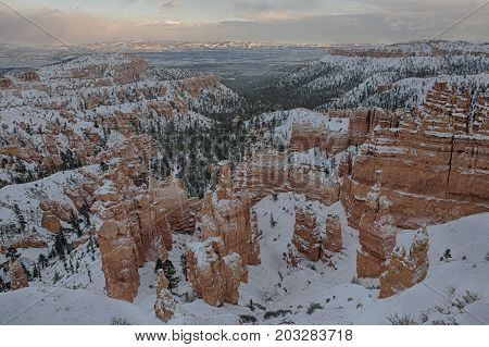 Sunset point of Bryce Canyon National Park