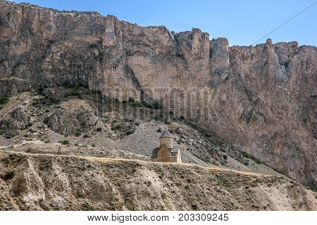 Armenia. Church of the Blessed Virgin Mary of the thirteenth century in the village of Areni.