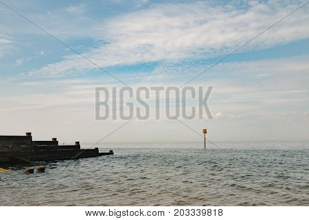 View Of Whitstable Bay From Whitstable Beach