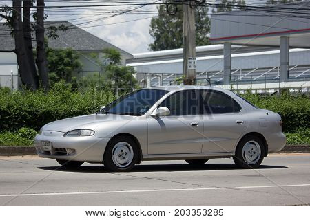 Private Old Car, Hyundai Elantra.