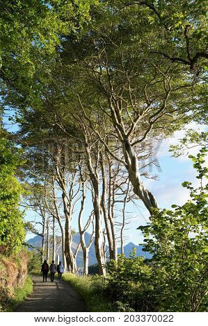 Raasay is an island located between Scotland and the Isle of Skye.