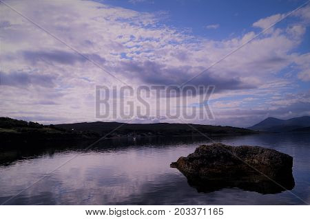 Raasay is an island located between Scotland and the Isle of Skye.