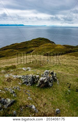 View of Slieve League Cliffs, County Donegal, Ireland