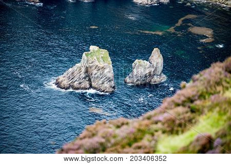 View of Slieve League Cliffs, County Donegal, Ireland