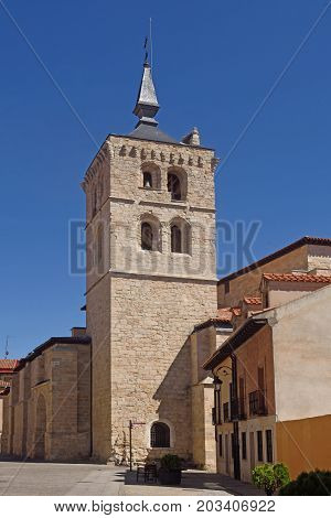 Santa Maria Church In Aranda De Duero, Burgos Province, Spain