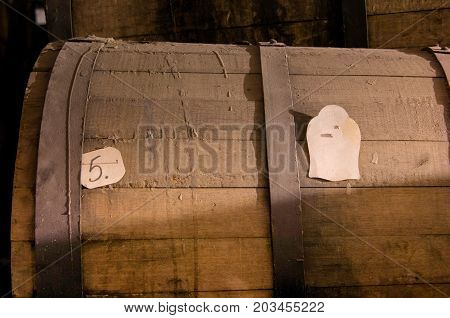 Wooden Wine Barrels