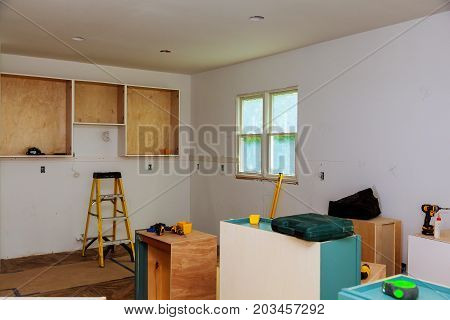 Installing New Induction Hob In Modern Kitchen