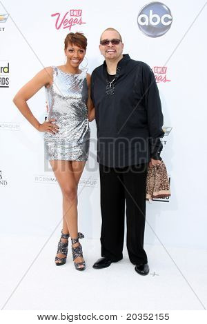 LAS VEGAS - 22 de maio: Sinbad, filha chegando no Billboard Music Awards de 2011, no MGM Grand Garde