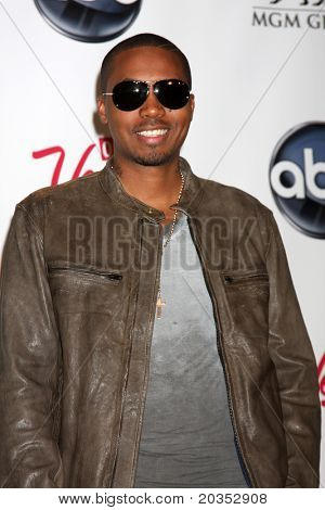 ลาสเวกัส - วันที่ 22 พฤษภาคม: Nas ในห้องข่าวของรางวัลเพลงบิลบอร์ด 2011 ที่เอ็มจีเอ็มแกรนด์การ์เด้น Ar