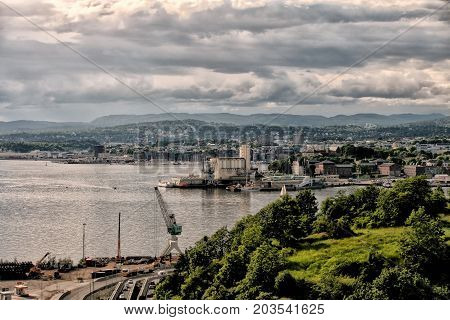 Cityscape Of Oslo Norway