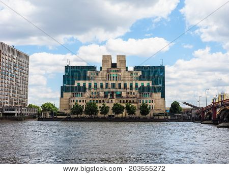 British Secret Service In London (hdr)