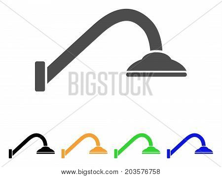 Tap Mixer icon. Vector illustration style is a flat iconic tap mixer symbol with black, grey, green, blue, yellow color variants. Designed for web and software interfaces.