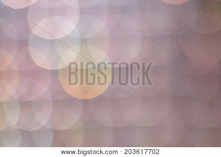 The Abstract Bokeh Of Pink  Light Background.