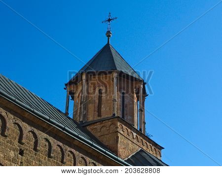 Tower of main Church in Monastery complex Privina Glava, Sid, Serbia