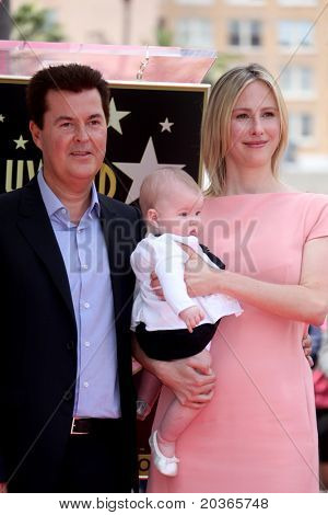 LOS ANGELES - 23. května: Simon Fuller na Simon Fuller Hollywoodském chodníku slávy hvězda obřadu v W Ho