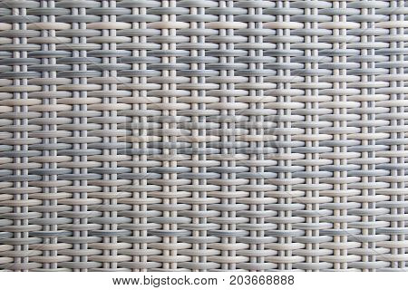 Background and texture of wicker by fake reed.