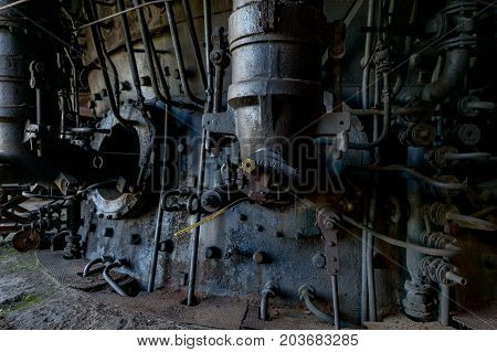 Lower region of Vitkovice - old ironworks factory