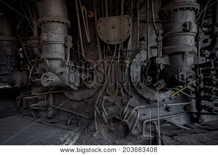 Lower region of Vitkovice - old ironworks factory