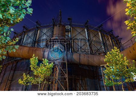 Lower region of Vitkovice - old ironworks factory