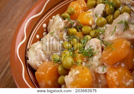 Calf's Fricassee