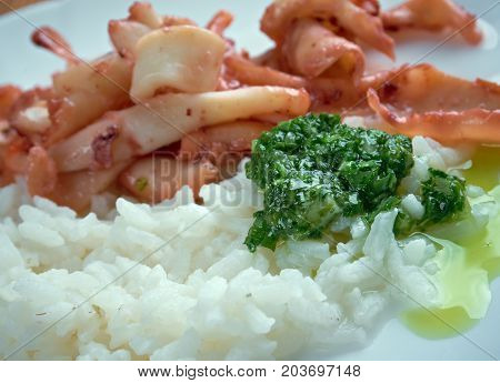 Arroz Con Calamares